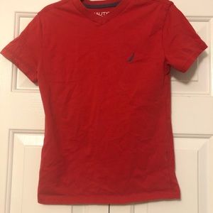 Boys Nautica Brand v-neck T-shirt